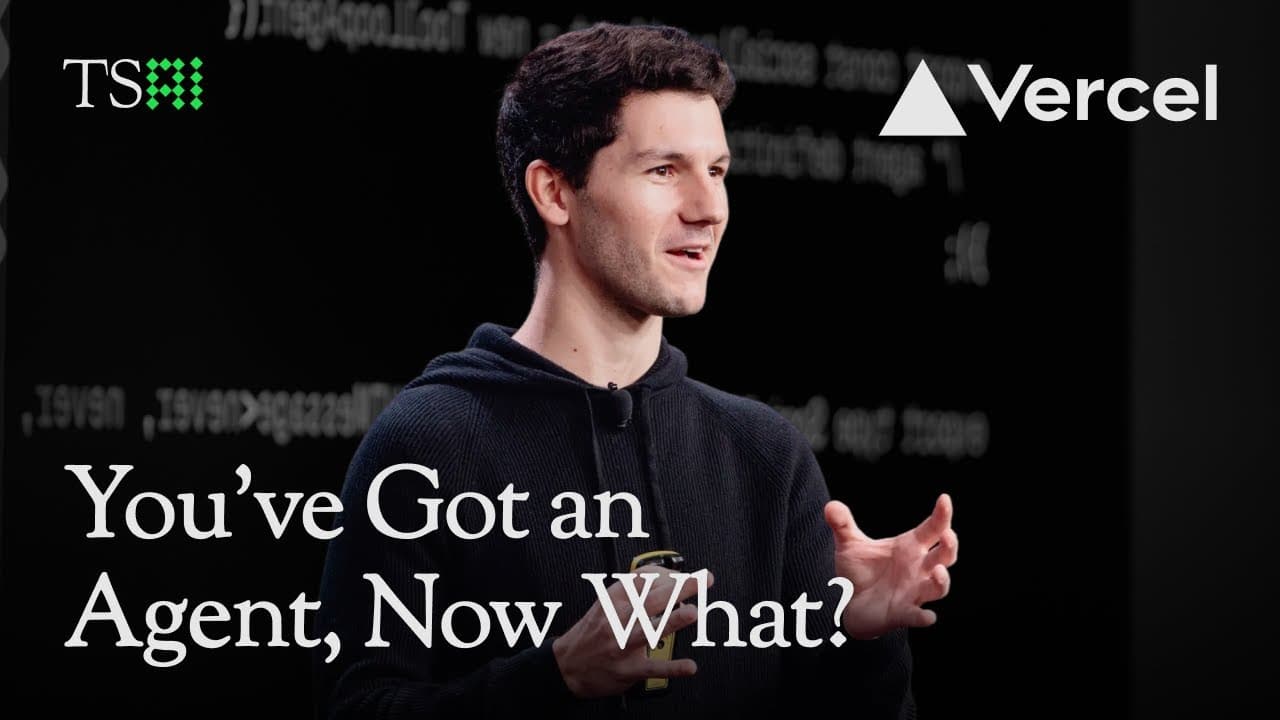 So you've built an agent, now what? thumbnail